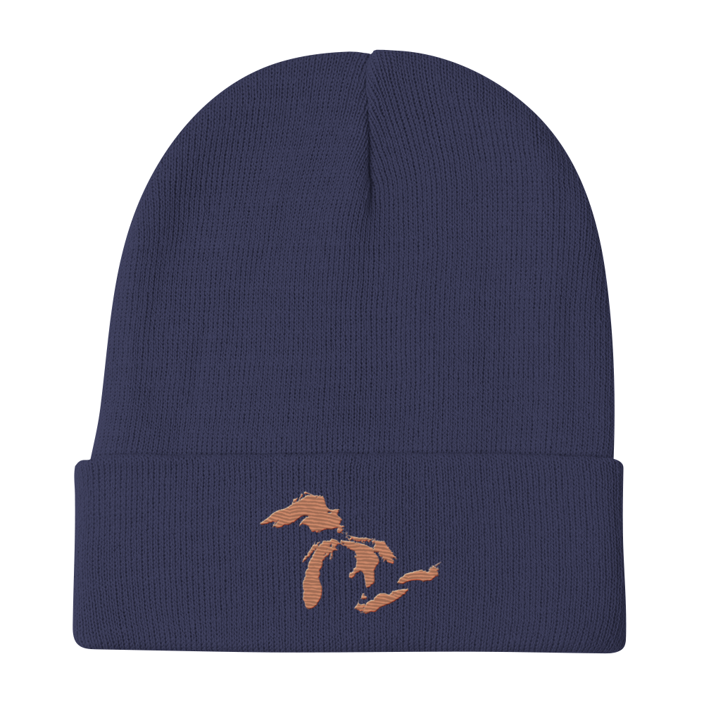 Great Lakes Winter Beanie (Copper)