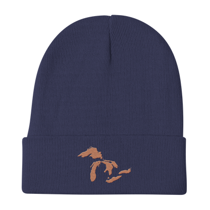 Great Lakes Winter Beanie (Copper)