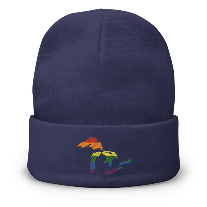 Great Lakes Winter Beanie (Rainbow Pride Edition)