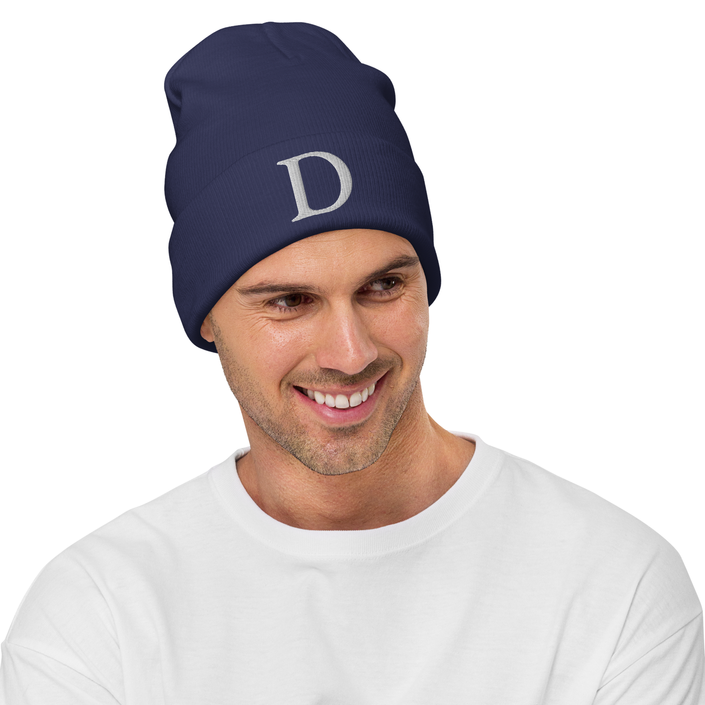 Detroit 'Old French D' Winter Beanie