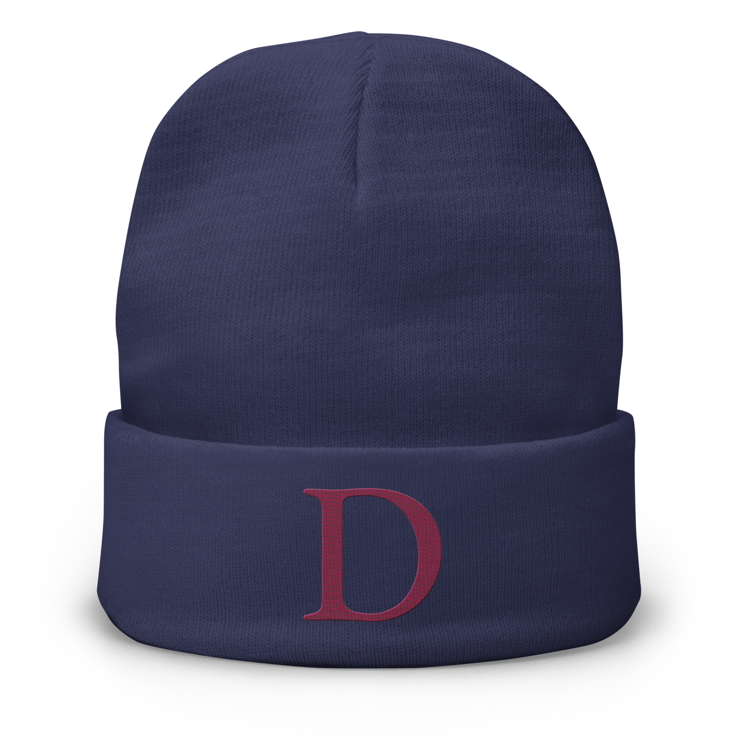 Detroit 'Old French D' Winter Beanie (Ruby Red)