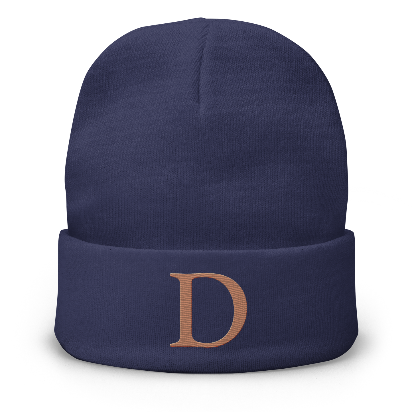 Detroit 'Old French D' Winter Beanie (Copper)