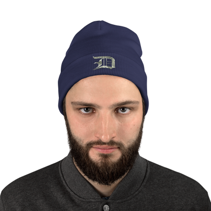 Detroit 'Old English D' Winter Beanie (Benjamin's Edition)