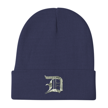 Detroit 'Old English D' Winter Beanie (Benjamin's Edition)