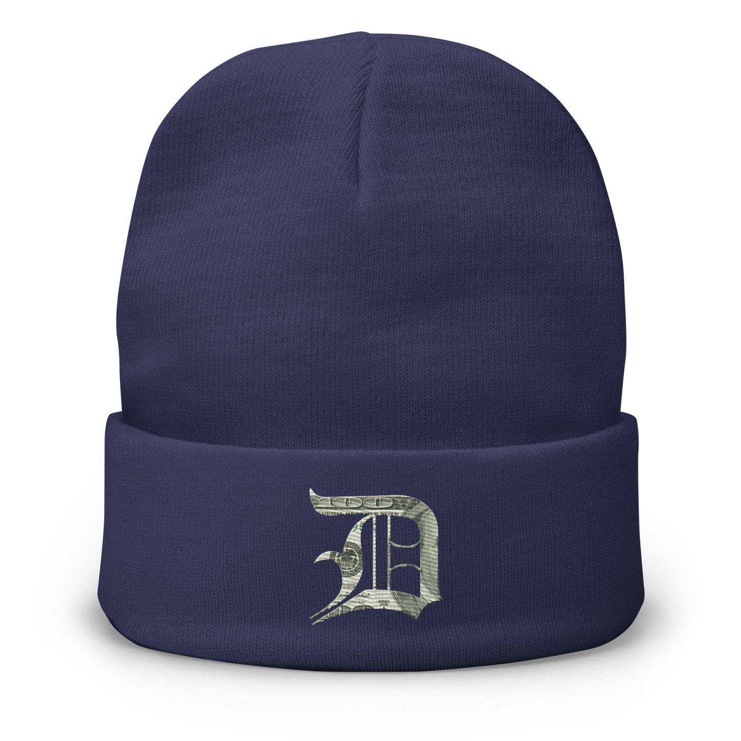 Detroit 'Old English D' Winter Beanie (Benjamin's Edition)