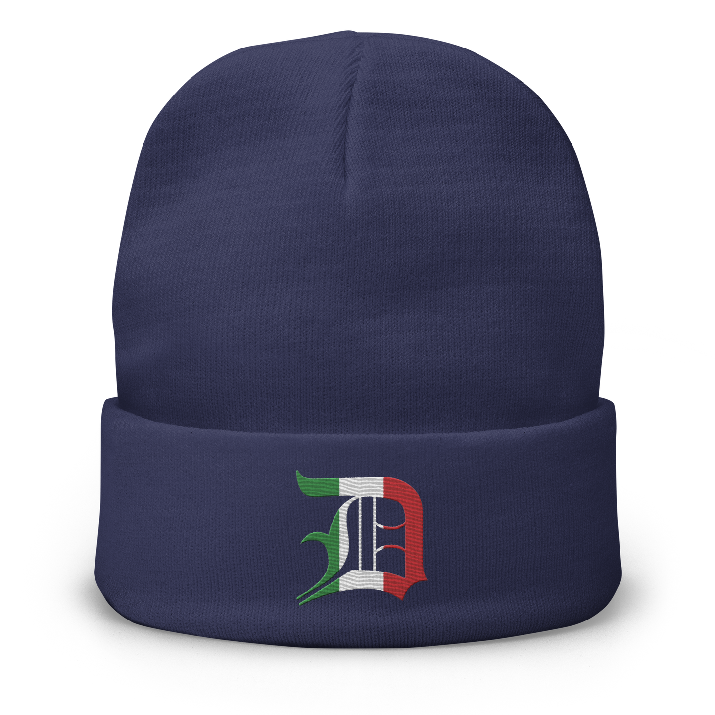 Detroit 'Old English D' Winter Beanie (Italian Edition)