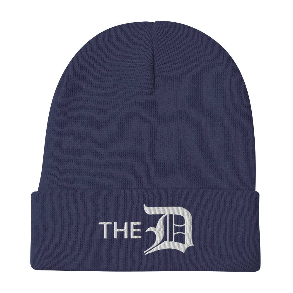 Detroit 'The D' Winter Beanie