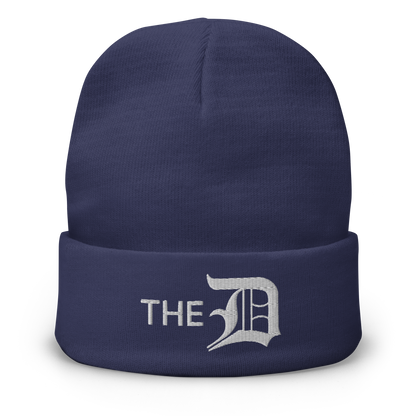 Detroit 'The D' Winter Beanie