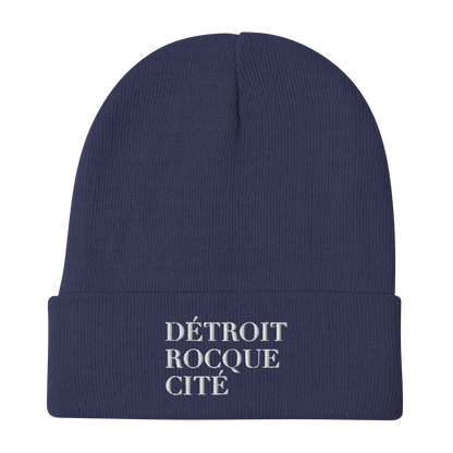 'Détroit Rocque Cité' Winter Beanie