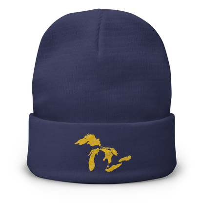 Great Lakes Winter Beanie (Maize)