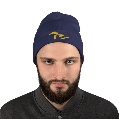 Great Lakes Winter Beanie (Maize)