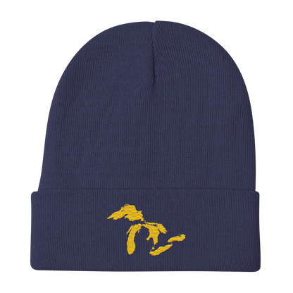 Great Lakes Winter Beanie (Maize)