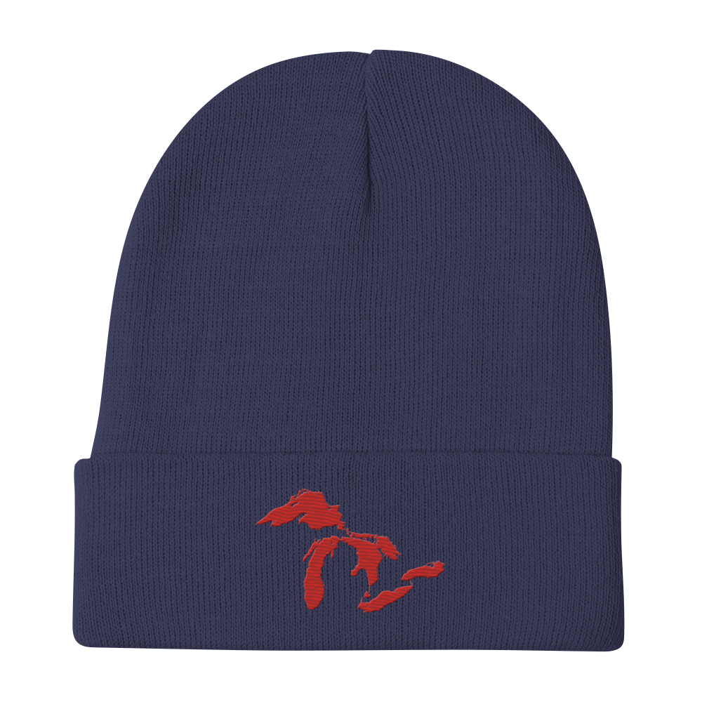 Great Lakes Winter Beanie (Aliform Red)