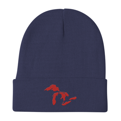 Great Lakes Winter Beanie (Aliform Red)