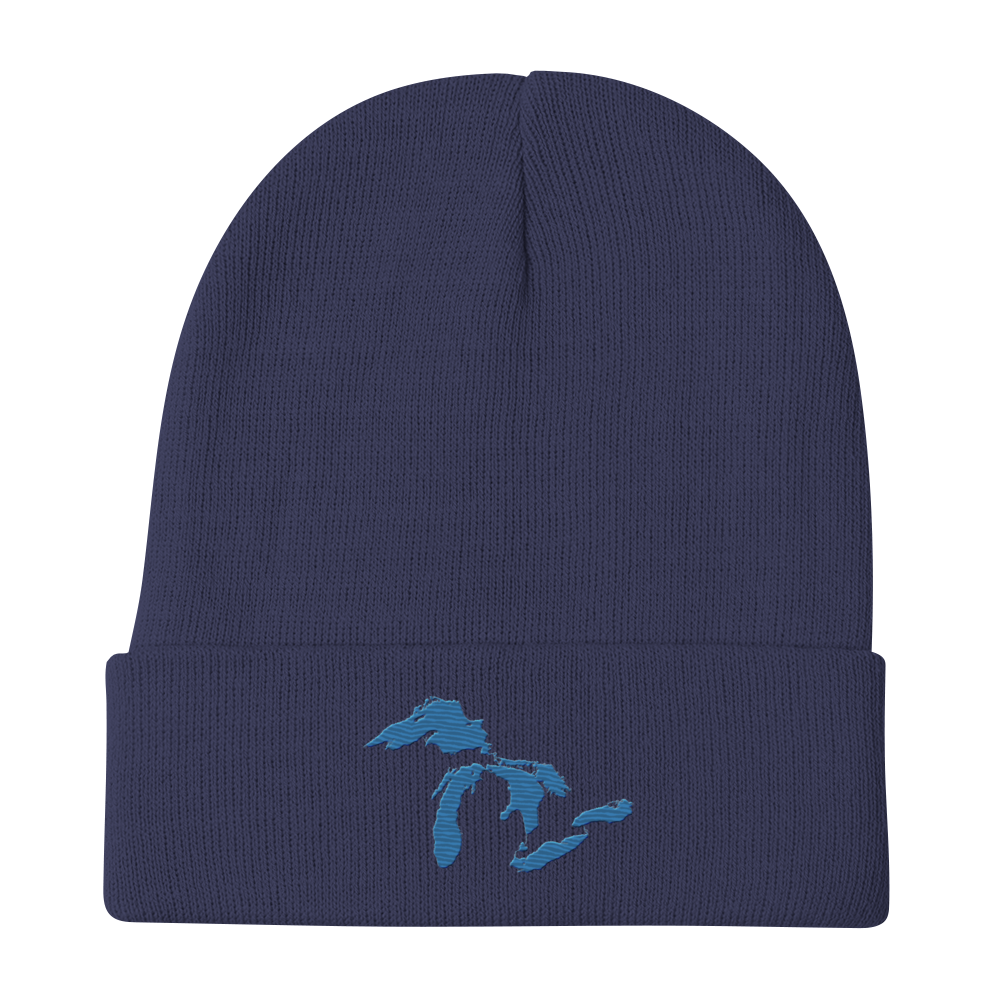 Great Lakes Winter Beanie (Superior Blue)