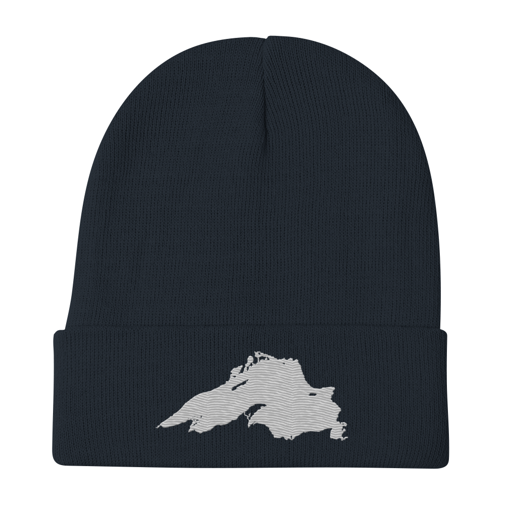 Lake Superior Winter Beanie | Platinum