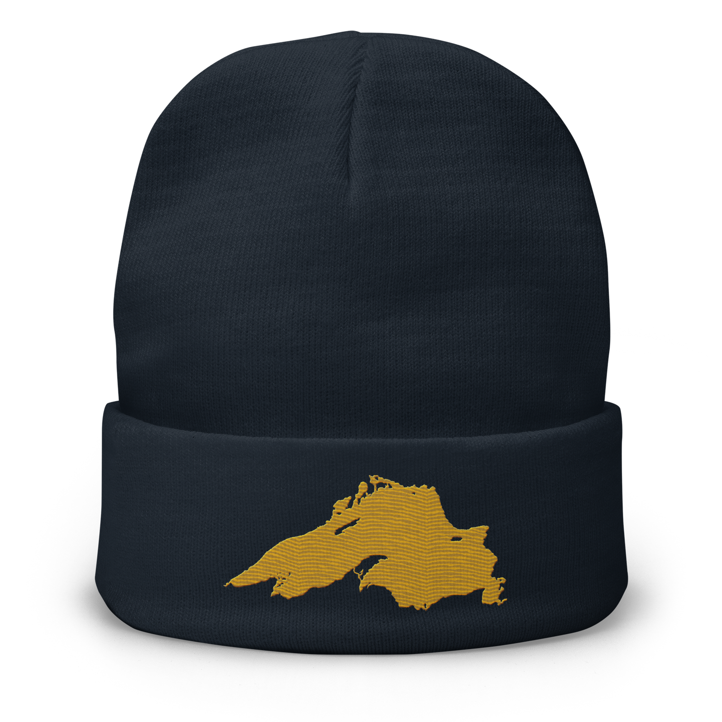 Lake Superior Winter Beanie | Gold