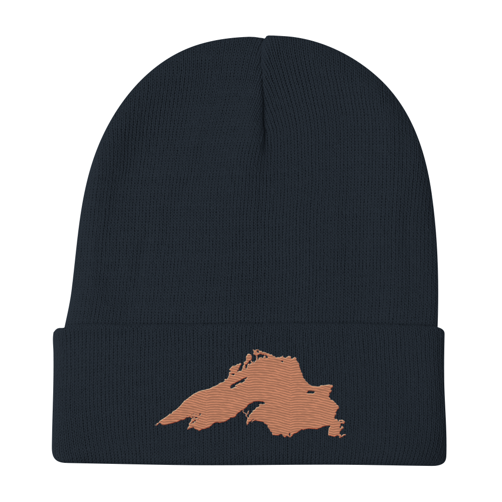 Lake Superior Winter Beanie | Copper