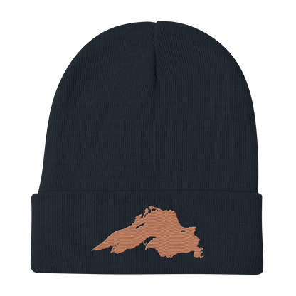 Lake Superior Winter Beanie | Copper