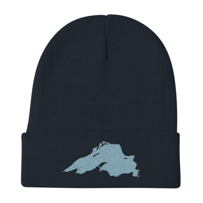 Lake Superior Winter Beanie | Opal Blue