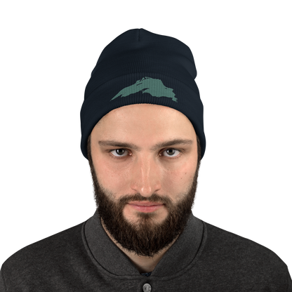 Lake Superior Winter Beanie | Copper Green