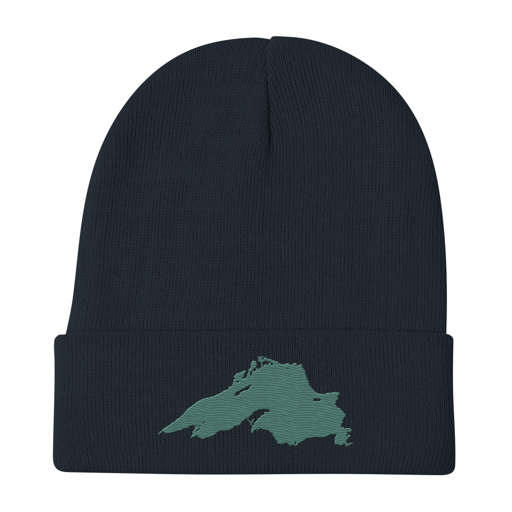 Lake Superior Winter Beanie | Copper Green