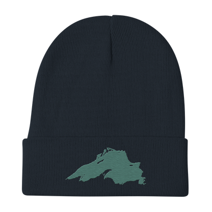 Lake Superior Winter Beanie | Copper Green