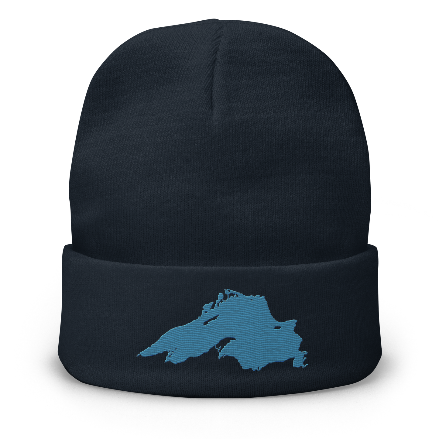 Lake Superior Winter Beanie | Traverse Blue