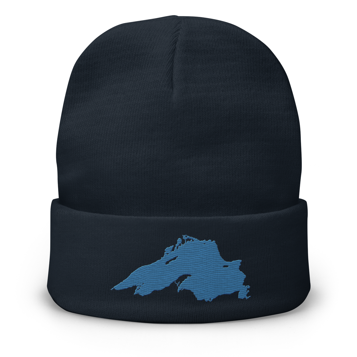 Lake Superior Winter Beanie | Superior Blue