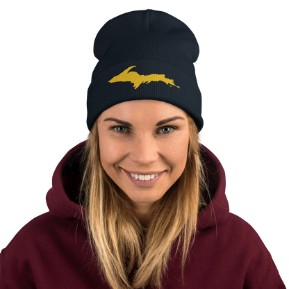 Upper Peninsula Winter Beanie | Maize