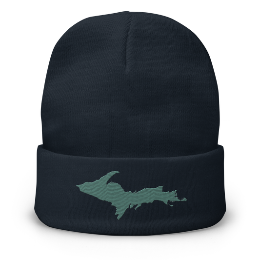 Upper Peninsula Winter Beanie | Copper Green