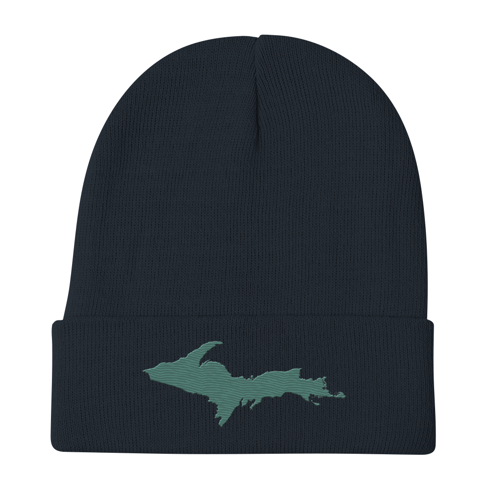 Upper Peninsula Winter Beanie | Copper Green