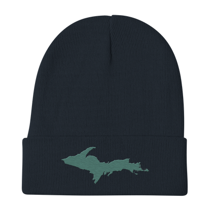 Upper Peninsula Winter Beanie | Copper Green