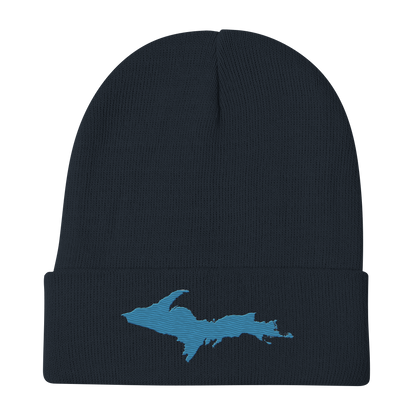 Upper Peninsula Winter Beanie | Traverse Blue