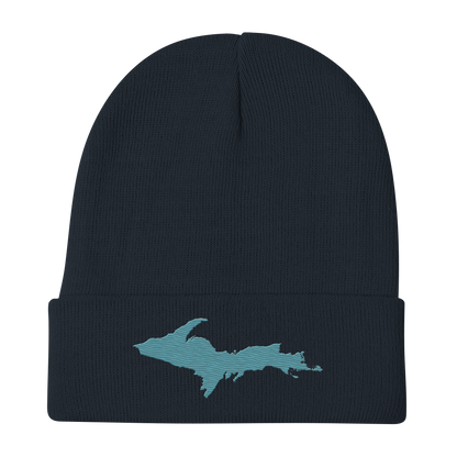 Upper Peninsula Winter Beanie | Huron Blue