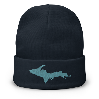 Upper Peninsula Winter Beanie | Huron Blue