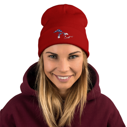 Great Lakes Winter Beanie (Patriotic Edition)