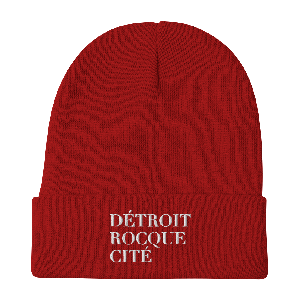 'Détroit Rocque Cité' Winter Beanie