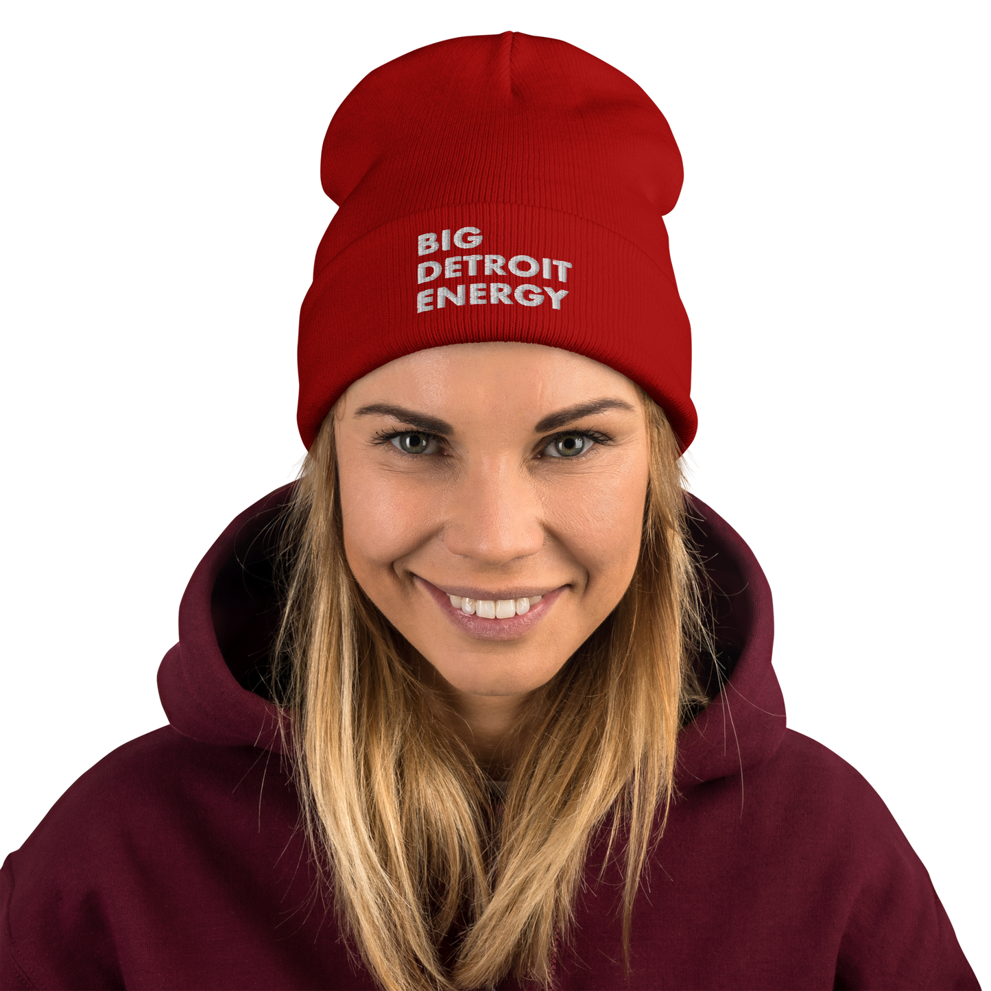 'Big Detroit Energy' Winter Beanie