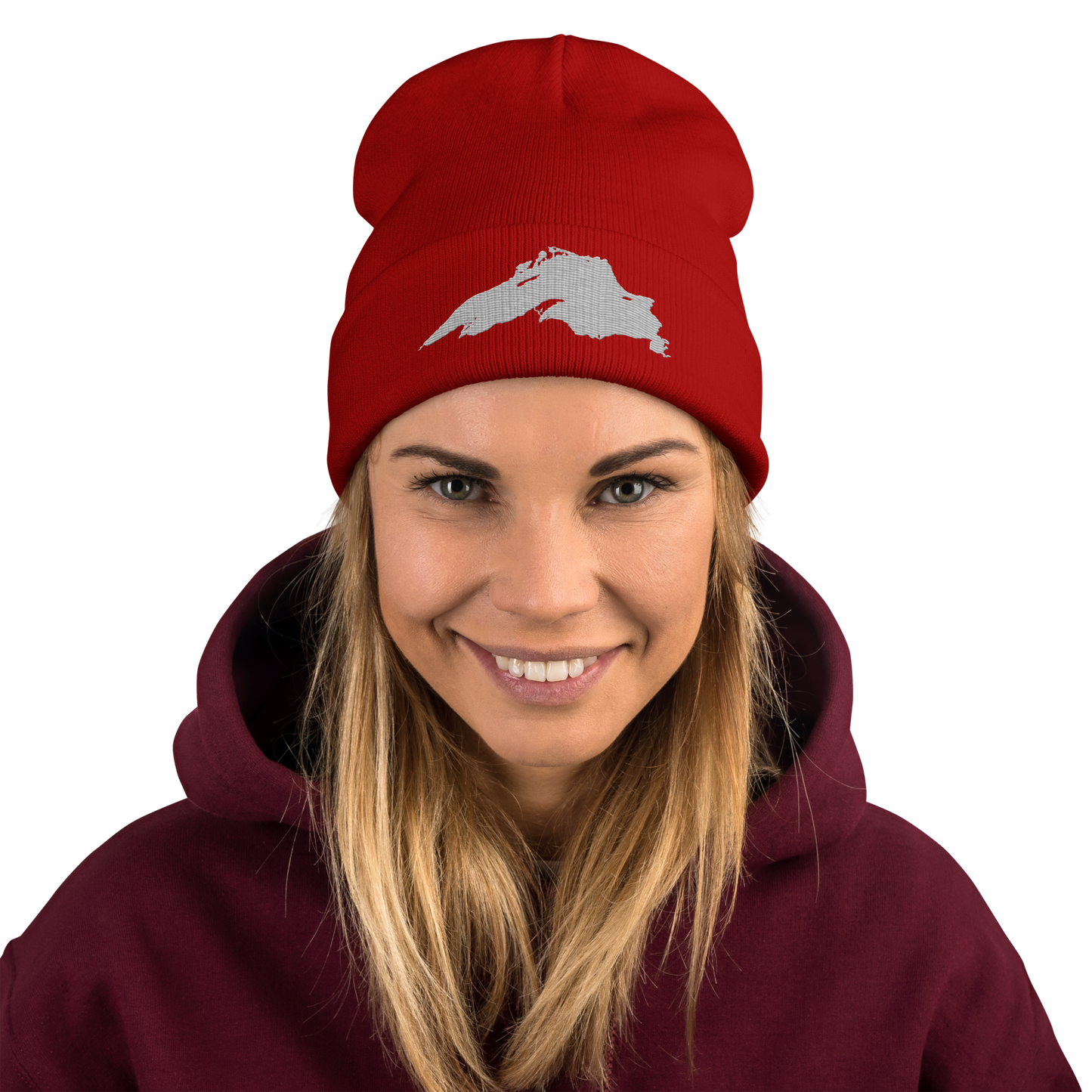 Lake Superior Winter Beanie | Platinum