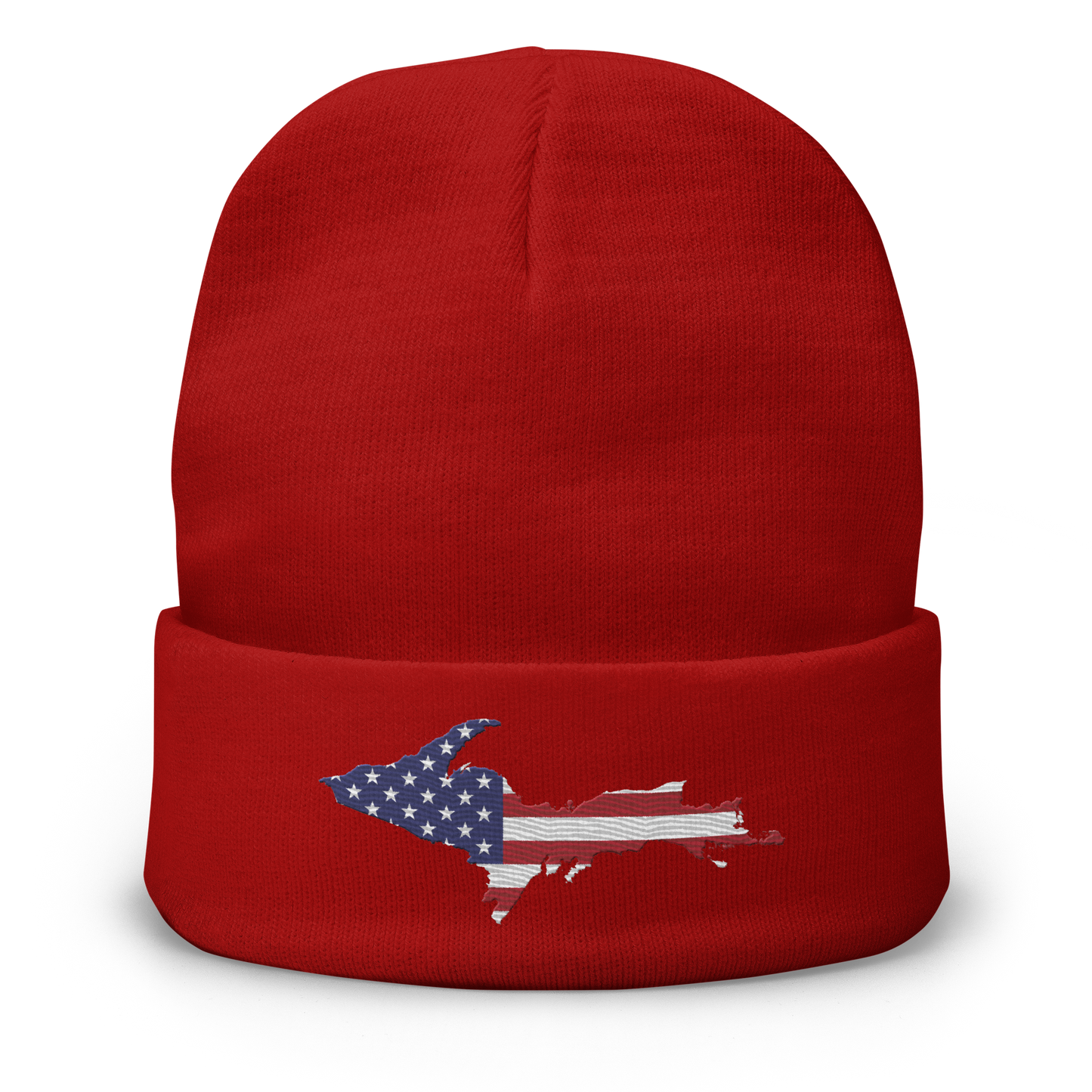 Upper Peninsula Winter Beanie | Patriotic Edition