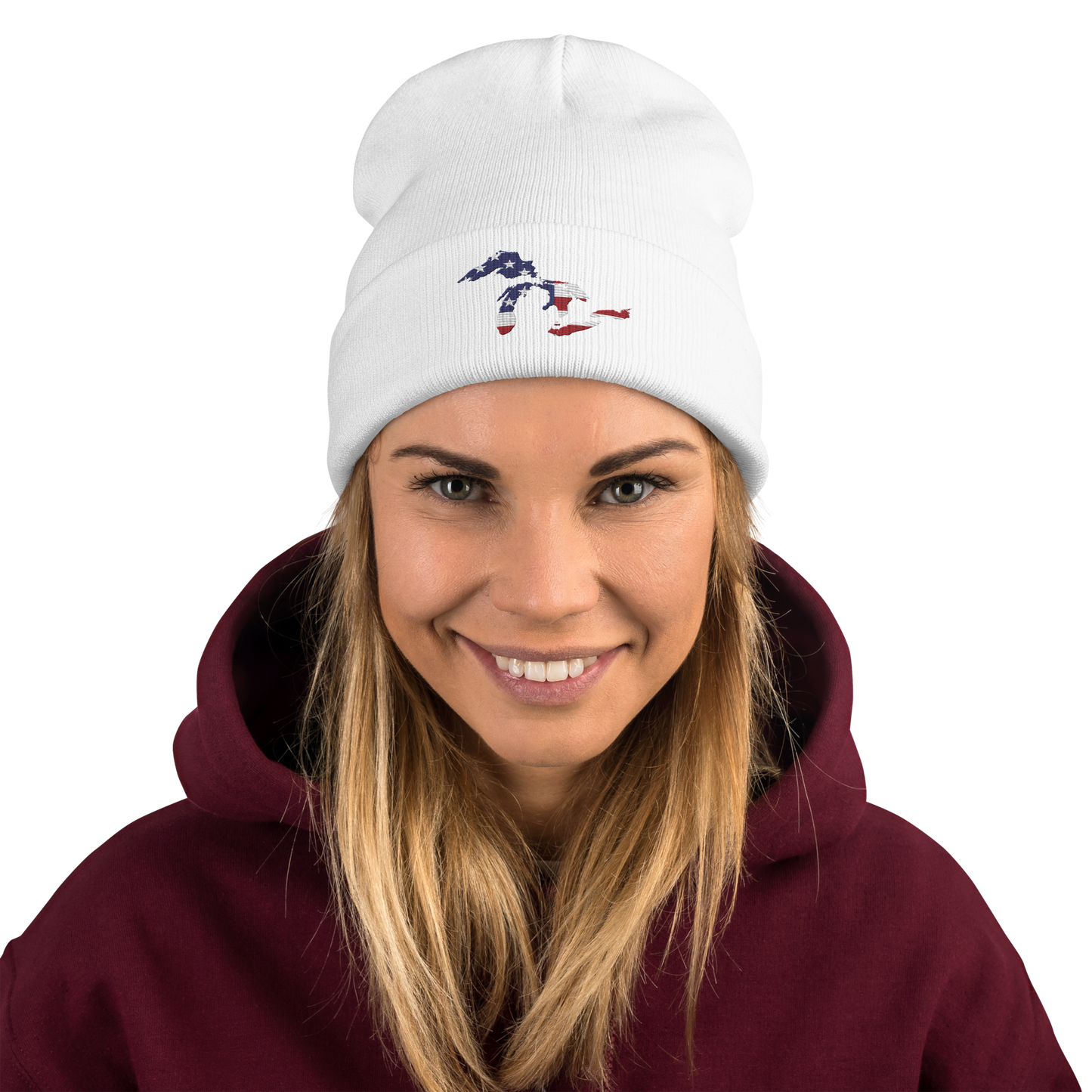 Great Lakes Winter Beanie (Patriotic Edition)