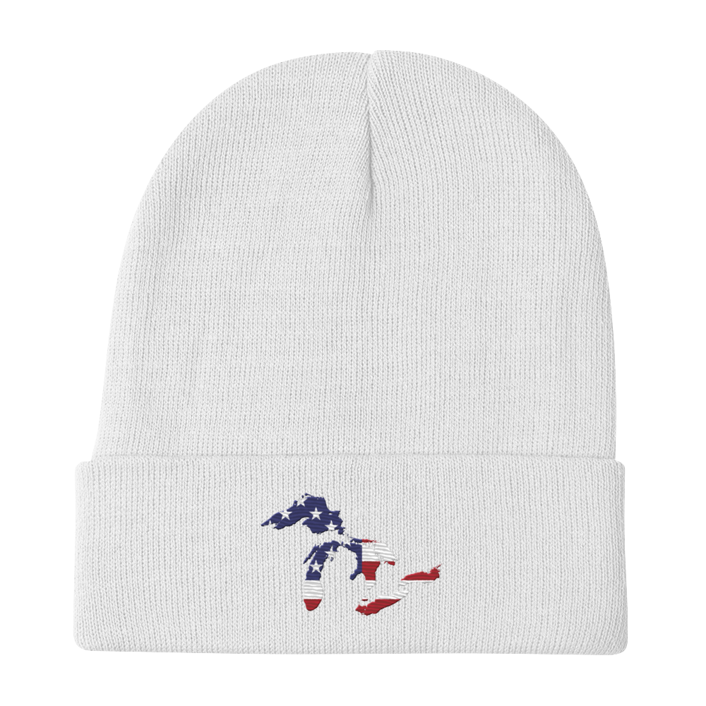 Great Lakes Winter Beanie (Patriotic Edition)