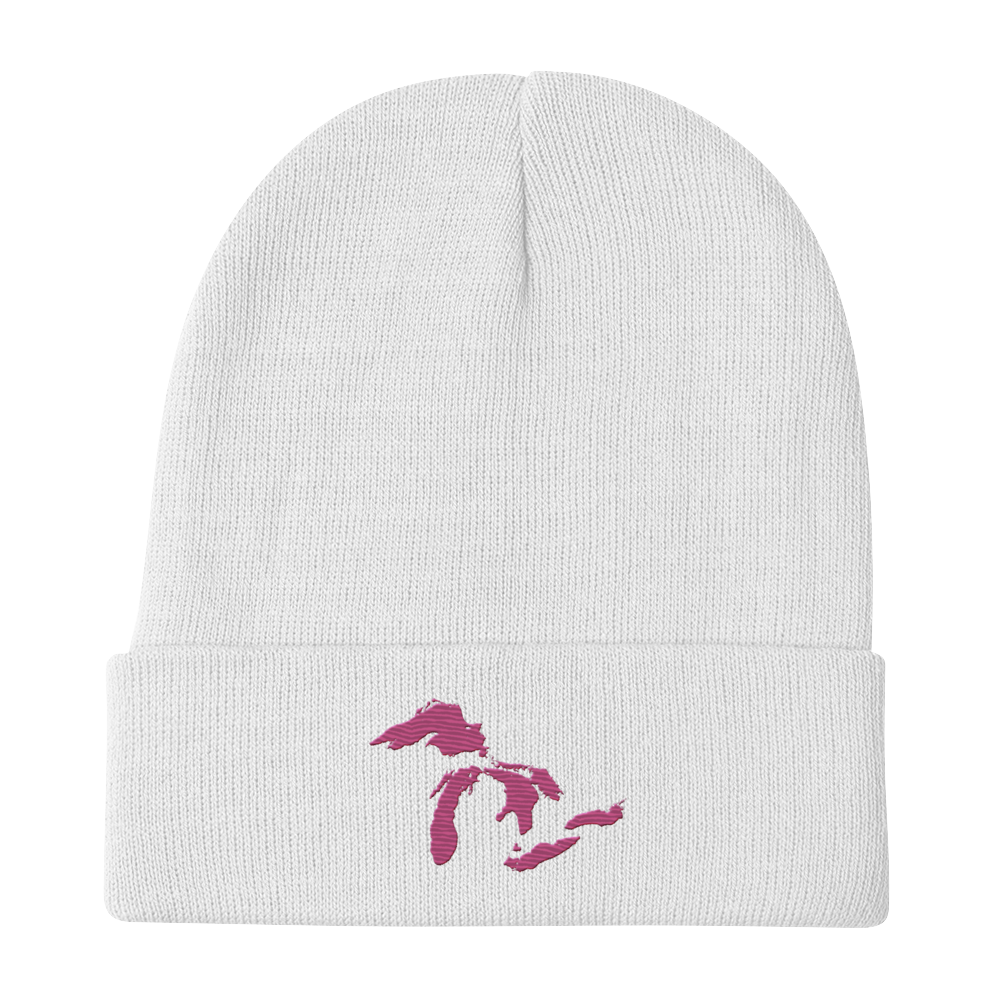 Great Lakes Winter Beanie (Apple Blossom Pink)