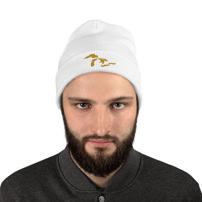 Great Lakes Winter Beanie (Gold)