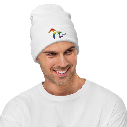 Great Lakes Winter Beanie (Rainbow Pride Edition)