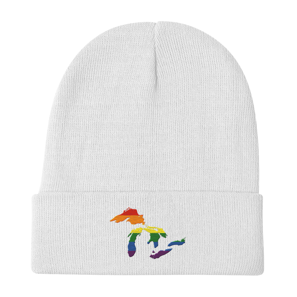 Great Lakes Winter Beanie (Rainbow Pride Edition)