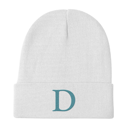 Detroit 'Old French D' Winter Beanie (Huron Blue)