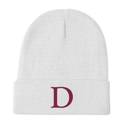 Detroit 'Old French D' Winter Beanie (Ruby Red)