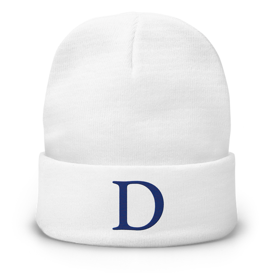 Detroit 'Old French D' Winter Beanie (Bourbon Blue)